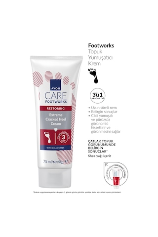 Footworks Topuk Yumuşatıcı Ayak Kremi 75ml