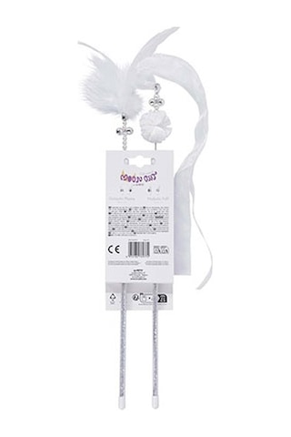 M-pets Mooncat Olta Kedi Oyuncağı Beyaz 2li 40 Cm 244-50152.01