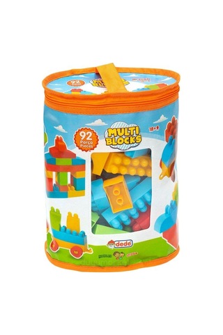 Dede - Multi Blocks 92 Parça Yapı Blokları Seti Eğitici Öğretici Oyuncak