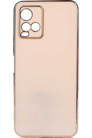 Vivo Y21S Parlak Kenarli Bark Silikon Kilif 547680972
