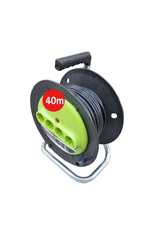 Has Ttr Makaralı Fişli Bakır Enerji Kablosu 3x2,5 40 Metre