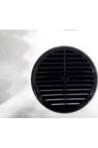 Siyah Doğal gaz Menfezi Cam Ventilasyon Kombi Havalandırma