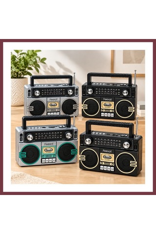 Storeşahin Şarjlı Bluetooth Hoparlör - Fm Radyo, Usb/tf Mp3 Çalar, İbreli Shn0720