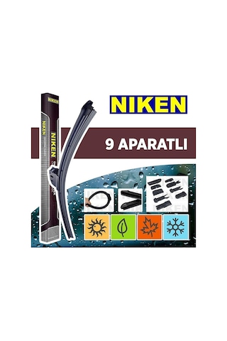 Niken Yeni Seri Citroen Ds5 Silecek Takımı 2011-2015 Plus Muz Tip Silecek Aparatlı