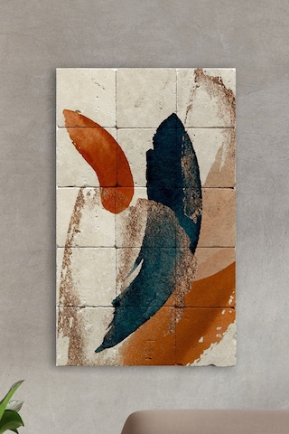 Modern Taş Tablo- Duvar Dekoru 30x50cm