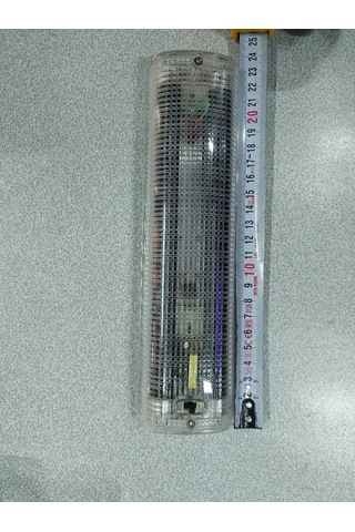 Mor Floresan Lamba 12 Volt Mor Tavan Lambası Dügmeli Aydınlatma