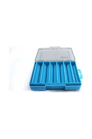 Captain 7221 Sahte Balık Kutusu 12 Gözlü 13x9x3.5cm - Blue