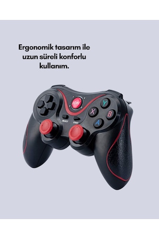 Profesyonel Oyuncu Kablosuz Gamepad Çoklu Cihaz Desteği -