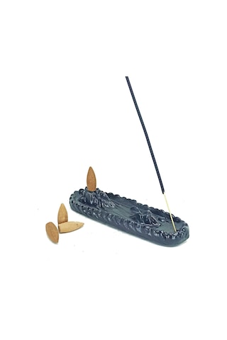 Himalaya Tasarım Geri Akış Ve Çubuk Tütsülük Siyah