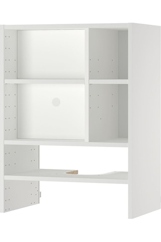 Aspiratör Dolabı İskeleti, Beyaz, 60x37x80 Cm Beyaz