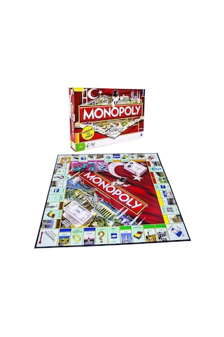 Monopoly Türkiye Sürümü Kutu Oyunu Aileler Ve Çocuklar İçin Eğlenceli Oyun 8 Yaş Ve Üzeri 2-6 Oyuncu