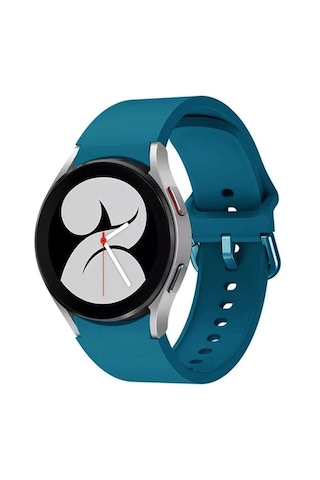 Mey İthalat Samsung Galaxy Watch 4 Klasik Kordon - Petrol Mavisi