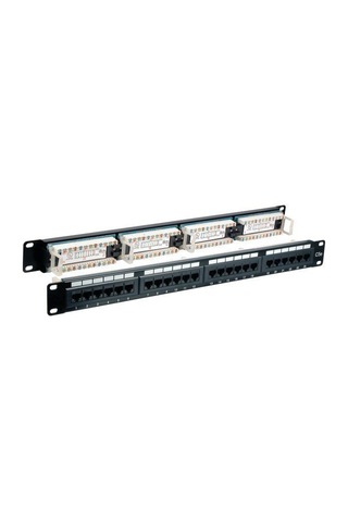Netlink Patch Panel 24 Port Dolu Cat6 1U