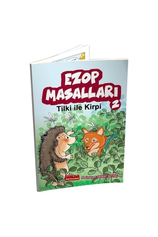 Ezop Masalları 2 - Tilki İle Kirpi- Bordo Ressam
