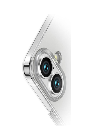 Apple iPhone 16 Plus Uyumlu Kılıf Magsafe Şarj Özellikli Transparan Sert Pc Wlons Pita Kapak Şeffaf
