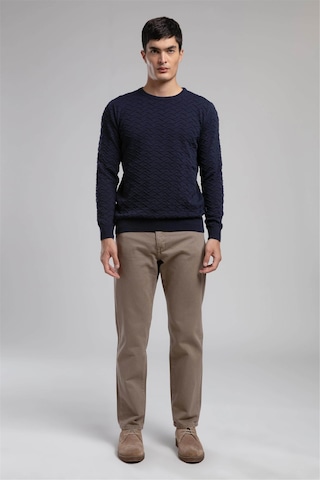 Jefta Erkek O Yaka Kazak Lacivert-21064 Lacivert