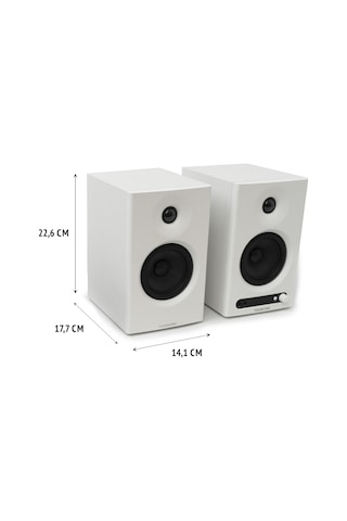 Vulkkano Pro 4 Monitör Hoparlör Beyaz