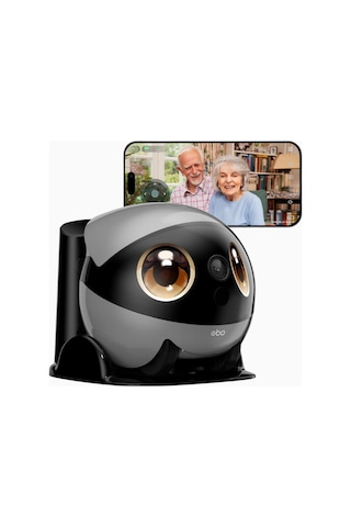 Enabot Ebo Air 2 Plus 3k Gözetim Kamerası, Yapay Zekalı Mobil Robot, 2 Yönlü Ses, Gece Görüşü Kamera Sistemi Gri 32598238