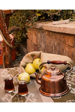 Bakır Maraş Demlik Oksitli Renk