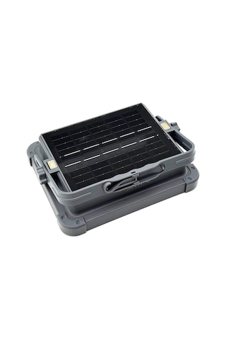 Q-max Ps-d002a Güneş Enerjili Led Işık Ip66 Kamp Solar Çakarlı Projektör Powerbank Dış Mekan