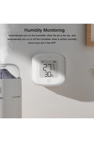 Yulong Reedark Akıllı Wifi Nem Ve Sıcaklık Ölçer - Uzaktan