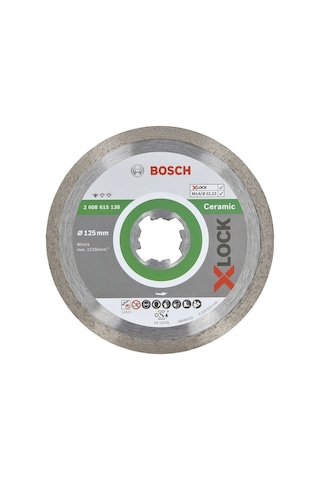 Bosch X-Lock Standard For Ceramic 125 mm Elmas Kesici Disk - 2608615138