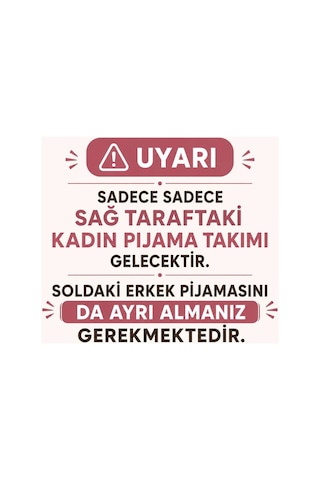Mh Moony Homewears Kadın Tekli Lacivert Sarı Aşk Pijama Çift Pijamasının Kadını Çok Renkli