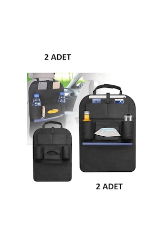 2li Araç Bardaklık Araba Oto Araç İçi Koltuk Arkası Organizer