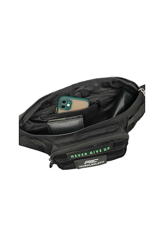 Musclecloth Tactical Cross Bag Omuz Çantası Siyah
