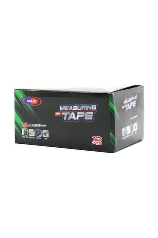 12 Adet Measurıng Tape 5mtx25mm Şerit Metre 1 M