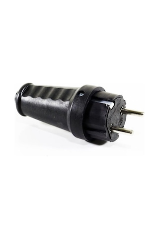 Yef Kauçuk Erkek Fiş 1x16 Topraklı Erkek Fiş
