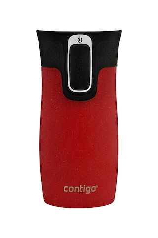 Contigo Westloop Mini Vakumlu Termos Matara Tek El Bas İç 300ml 2203554 Kırmızı