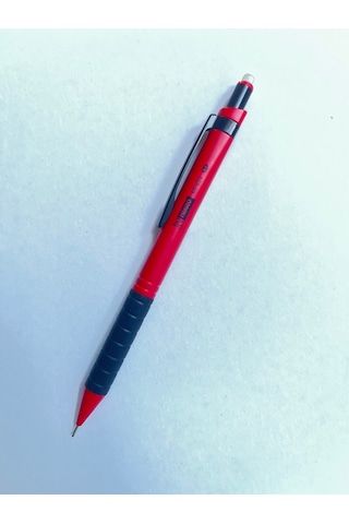 Mikro Mp404 Kırmızı 0.7 Uçlu Silgili Versatil Kurşun Kalem Kırmızı