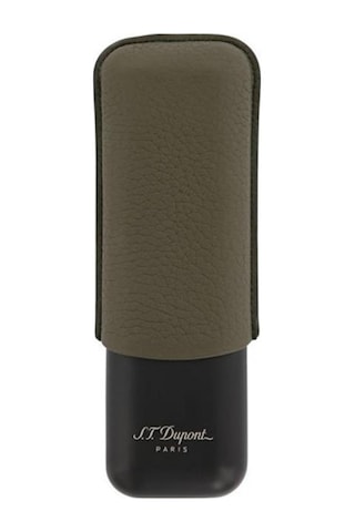 S.t. Dupont Siyah Mat/haki Puro Kılıfı İkili 183249