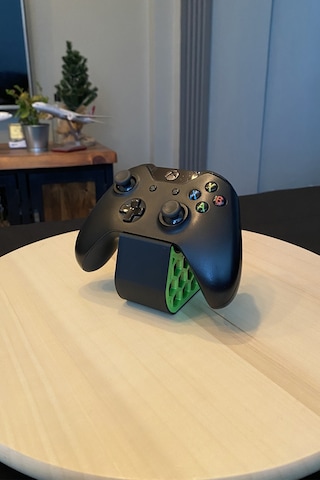 Kazanova Design Oyun Kolu Standı Siyah Yeşil Xbox Ve Ps5 Uyumlu Controller Tutucu
