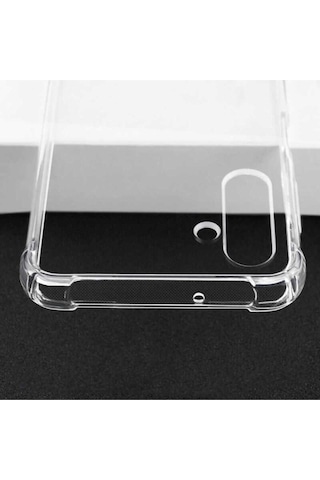 Galaxy A04s Kılıf Zore Nitro Anti Shock Silikon Renksiz