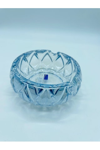 Delisoga Marka Kristal Cam Yuvarlak Küllük //10cm