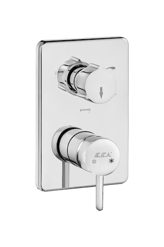 Eca Purity Ankastre Banyo Bataryası Sıva Üstü 3 Yollu 102167302H- Krom
