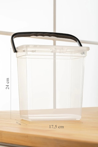 Meleni Home 4'lü Un Ve Bakliyat Kabı 6 Lt Saklama Kabı