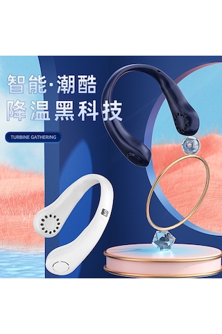 Vkemall 2023 Yeni Yaprak Dışı Kolye Takımlı Usb Taşınabilir Mini Sessiz Şarjlı Kolye Tak