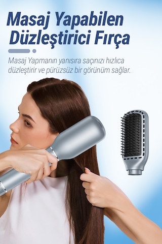 Veryfit WT634 Hava Üflemeli Saç Düzleştirici ve Şekillendirici Set