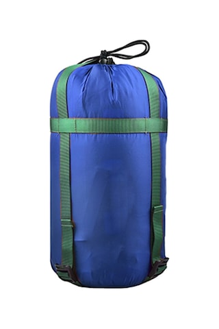 Luckstone Ysd-01 Açık Kamp Su Geçirmez Sıkıştırma Saklama Çantası Ipli Naylon Paketi - Gök Mavisi