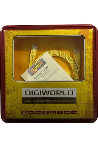DİGİWORLD CAT-6 ETHERNET KABLOSU