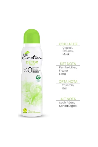 2 Adet Fresh Kadın Deodorant Sprey 150 ml
