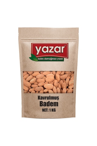 Yazar Kuruyemiş Kavrulmuş Badem İçi 1 KG