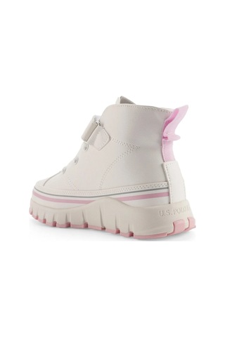 Keltes 4pr Kız Çocuk Bilekli High Sneaker Beyaz/pembe Beyaz - Pembe