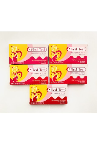 First Test Hızlı Gebelik Testi 5 Adet