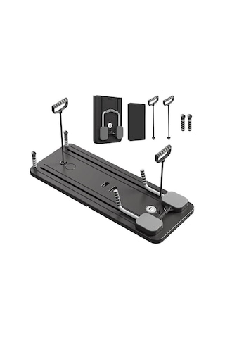 Avessa Reformer-100 Pilates Reformer Seti Siyah Siyah