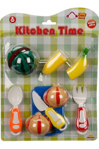 Little Chef Kesme Tahtalı Sebze Ve Meyve Seti