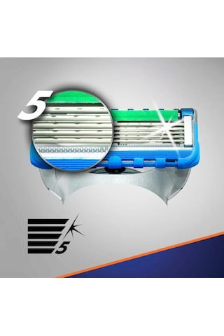 Gillette Fusion5 Proglide Tıraş Makinesi + Yedek Başlık 2'li